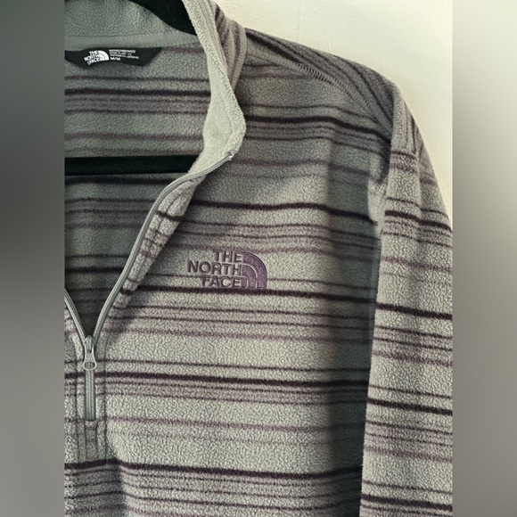 Men’s M North Face Pullover Fleece 1/4 zip - Picture 3 of 4
